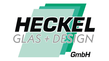 Logo der Firma Heckel Glas + Design